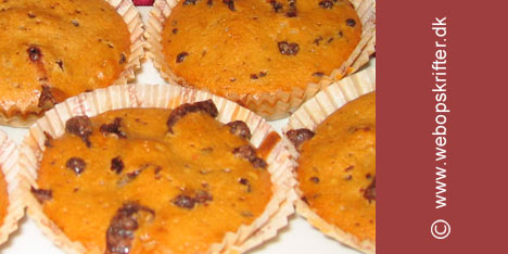 Sjokolade - Muffins med sjokolade