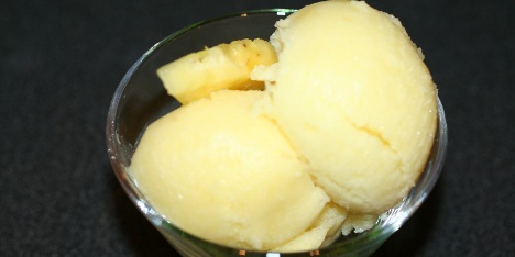 Ananassorbet