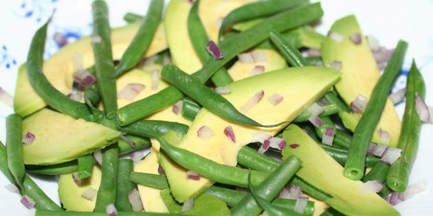 Avokadosalat med b�nner