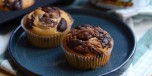 Bananmuffins med nutella