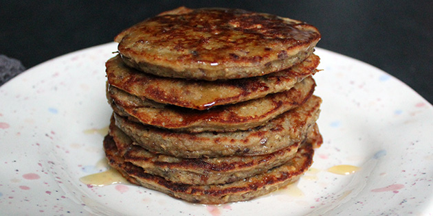 Bananpannekaker uten melk