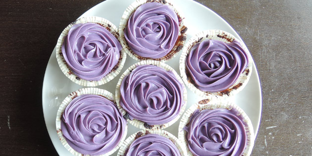 Bl�b�r cupcakes