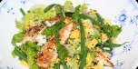 Bønnesalat med kylling og mango