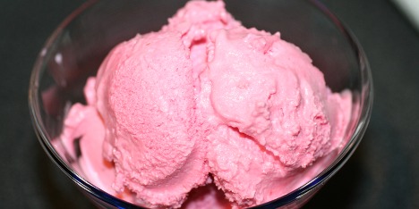 Bringebrsorbet