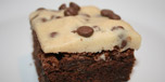 Oppskrift p Brownie med cookie dough