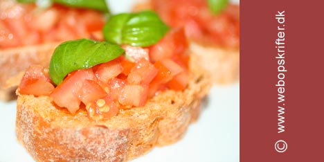 Bruschetta med tomat
