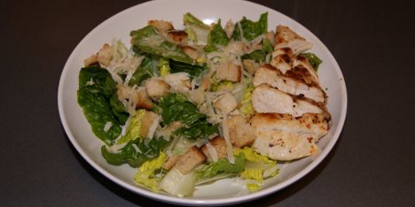 C�sar salat med kylling
