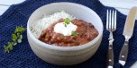 Oppskrift p Chili con carne (langtidskokt)