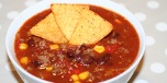 Chili con carne med mais