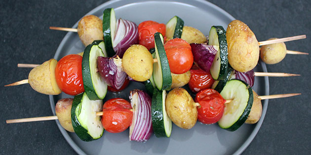 Deilige gr�nnsaksspyd