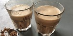 Oppskrift p Enkel hjemmelaget iskaffe med vaniljeis