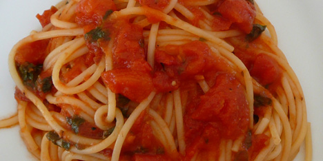 Enkel spaghetti