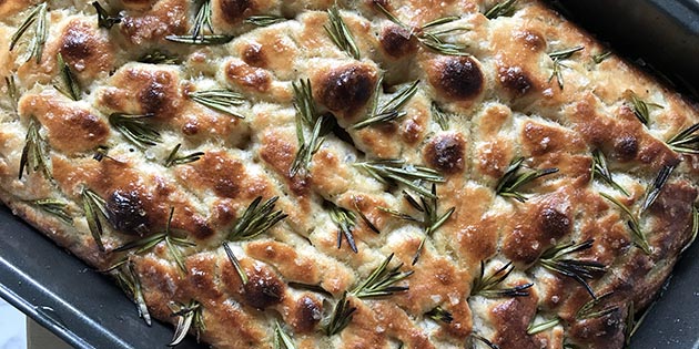 Focaccia br�d - lekker oppskrift 