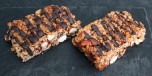Hjemmelagde müslibarer med sjokolade