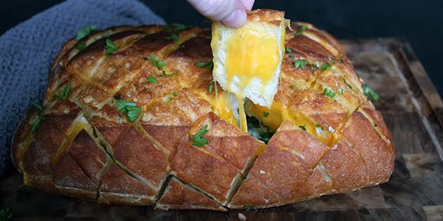 Hvitl�ksbr�d med ost