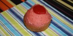 Jordbær cupcakes