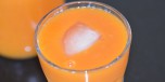 Juice med aprikos og gulrot