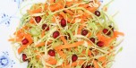 Kålsalat med granateplekjerner
