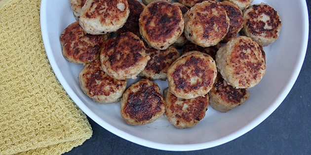 Kj�ttkaker med cottage cheese