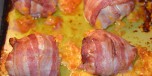Kylling i ovn med bacon