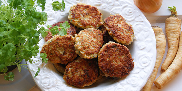 Kyllingkj�ttkaker med persille