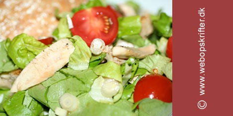 Kyllingsalat med soyadressing