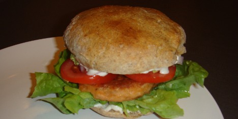 Lakseburger