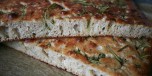 Oppskrift p Langtidshevet focaccia