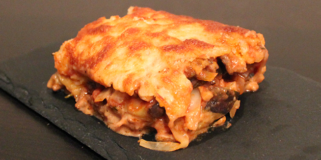 Lasagne med aubergine