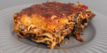 Lasagne med spinat og storfekjøtt