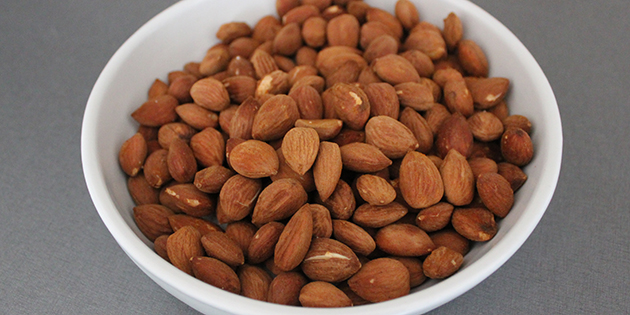Mandler med r�kt paprika