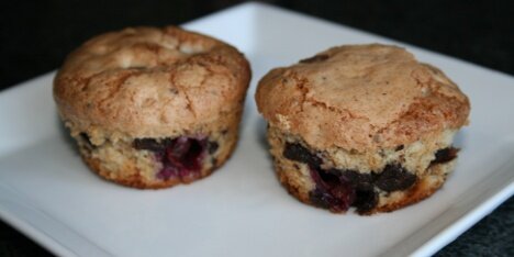 Muffins med bl�b�r