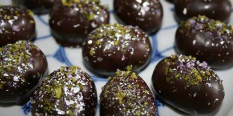 P�skeegg med plommer i madeira