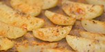Poteter med parmesanost i ovn