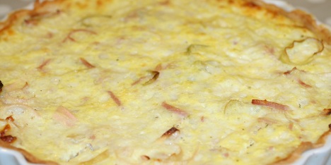 Purreterte med cottage cheese