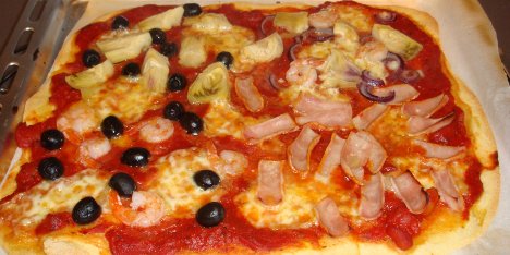 Pizza quattro stagioni
