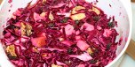 Rdklsalat med epler