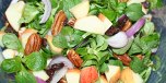 Salat med eple