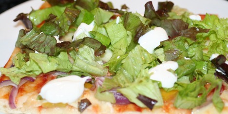 Salatpizza