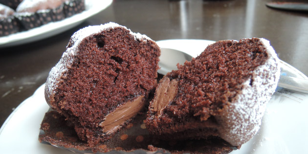 Sjokolademuffins med Nutella