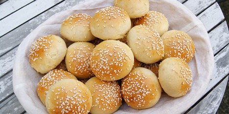 Sliders hamburgerbr�d
