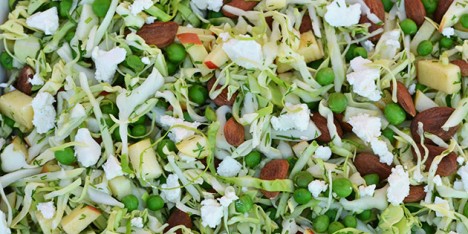 Spissk�lsalat med erter