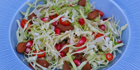 Spissk�lsalat med granateple