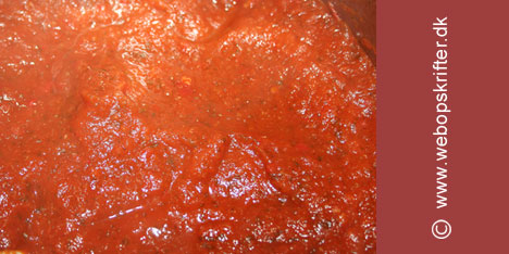 Sterk meksikansk tomatsaus