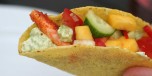 Oppskrift p Mexicanske tacos med laks