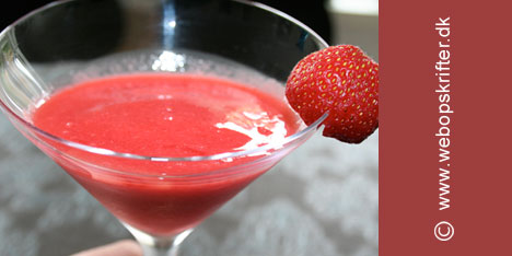 Virgin strawberry daiquiri