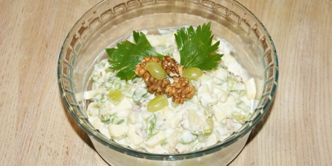 Waldorfsalat uten fl�te