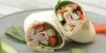 Wraps med skinke