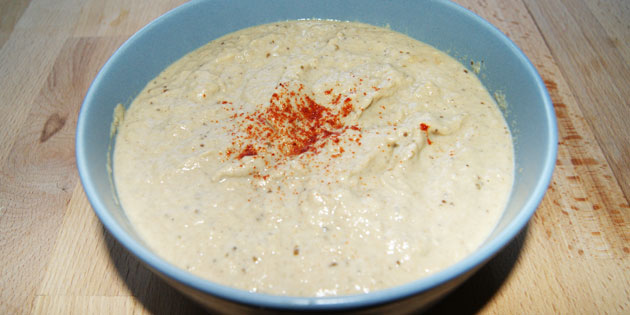 Baba ghanoush med chili