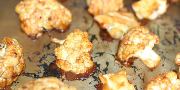 Blomk�l med smak av hotwings